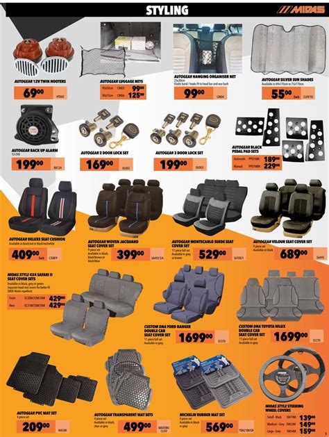 Midas Specials .